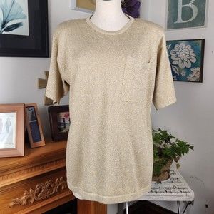 Lisa International Sparkly Top Size M